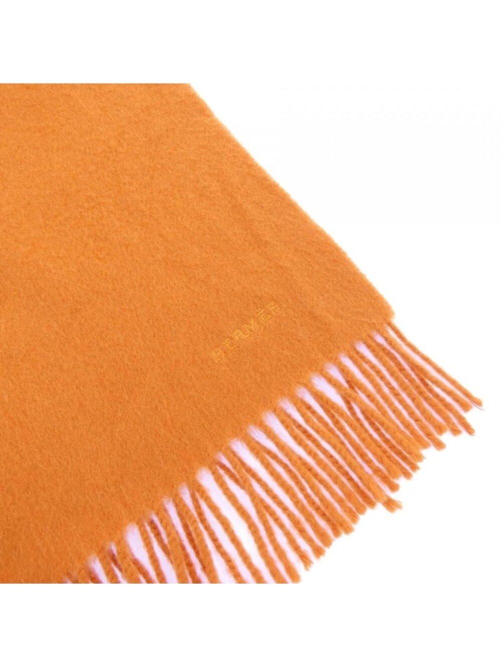 Hermes Scarf Orange - Picture 2 of 4